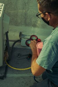 man, mask, maintenance